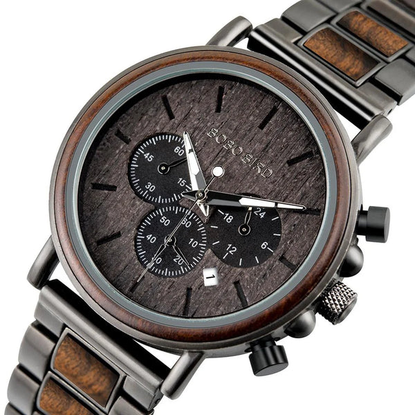 BOBO BIRD Aristocrat Men's Wooden Watch