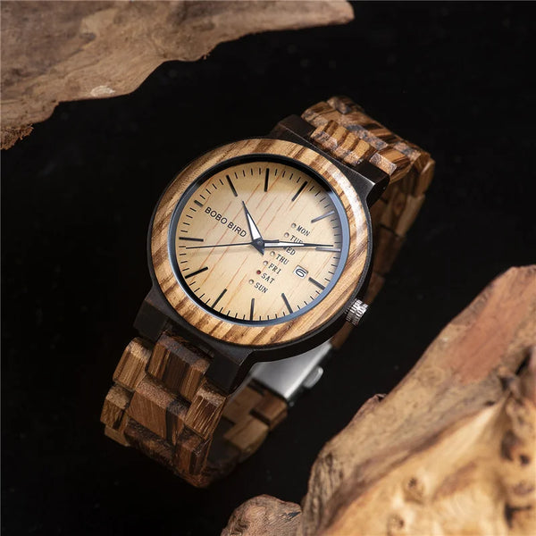 BOBO BIRD Wood City Wooden Watch