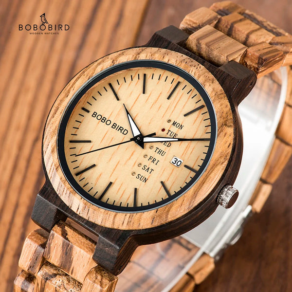 BOBO BIRD Wood City Wooden Watch