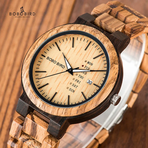 BOBO BIRD Wood City Wooden Watch
