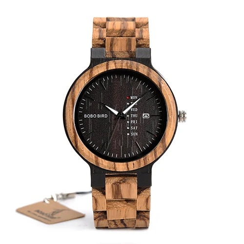 BOBO BIRD Wood City Wooden Watch