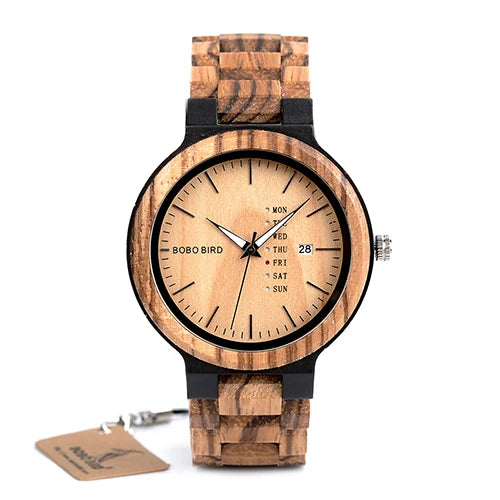 BOBO BIRD Wood City Wooden Watch