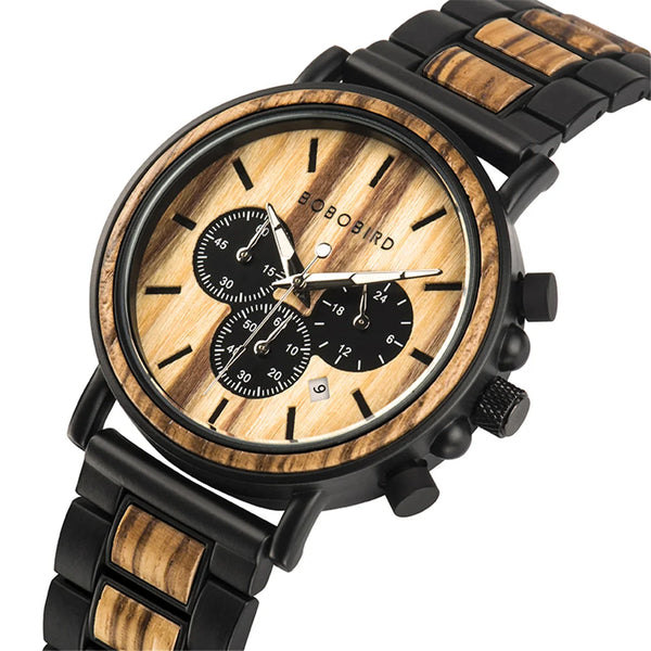 BOBO BIRD Aristocrat Men's Wooden Watch