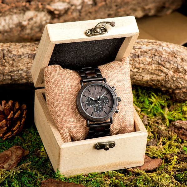 BOBO BIRD Aristocrat Men's Wooden Watch