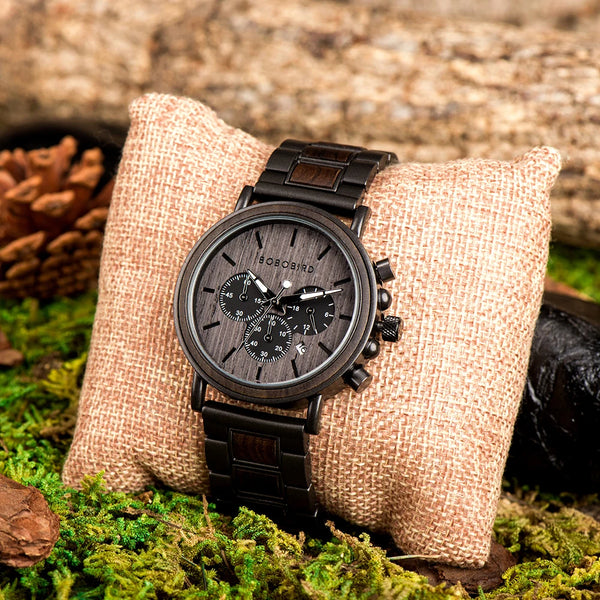 BOBO BIRD Aristocrat Men's Wooden Watch