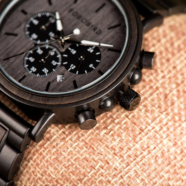 BOBO BIRD Aristocrat Men's Wooden Watch