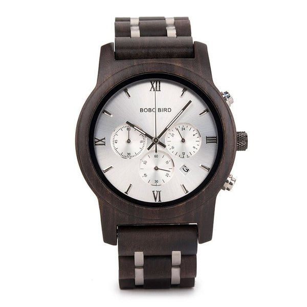 BOBO BIRD P19 Wooden Mens Quartz Watch