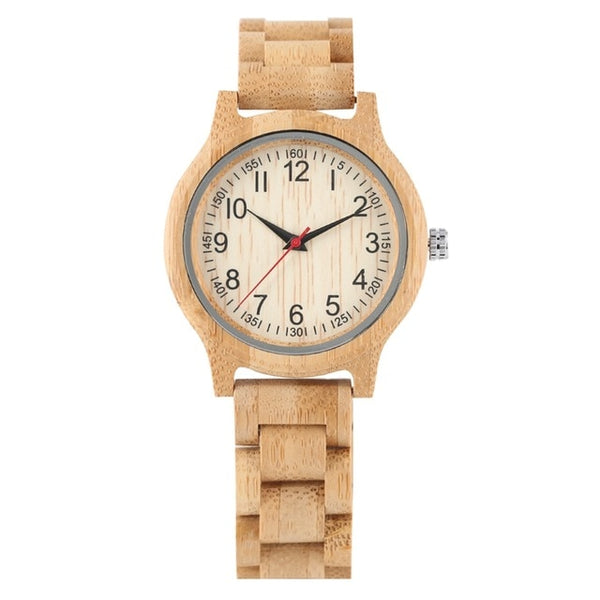 Women's Wooden Watch All Natural Bamboo