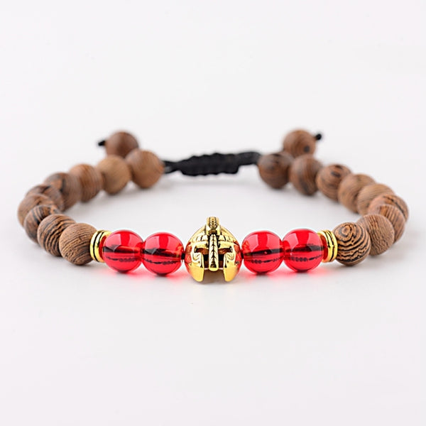 Men's Natural Wood Beads Bracelets