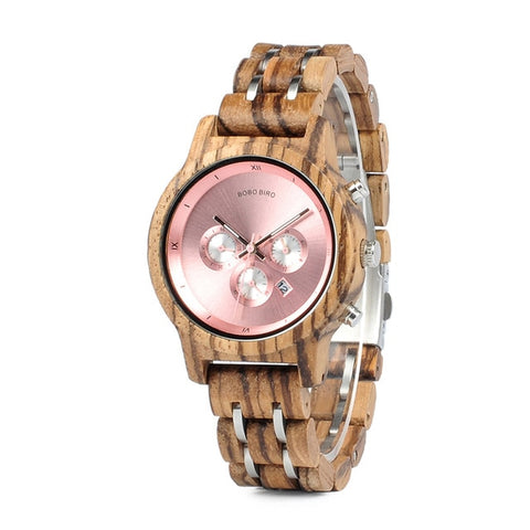 BOBO BIRD Luxury Women's Wooden Watch