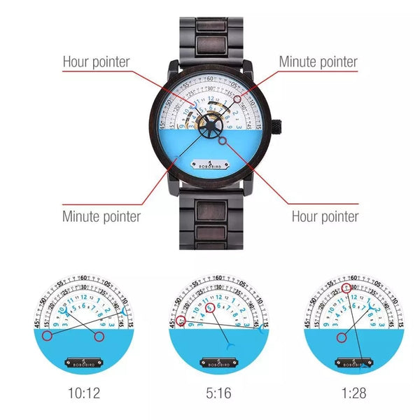 BOBO BIRD Automatic Mechanical Wooden Watch