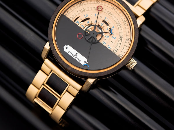 BOBO BIRD Automatic Mechanical Wooden Watch