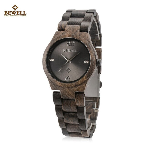 BEWELL ZS - W153A Female Wooden Watch